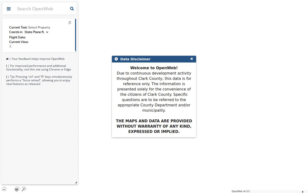Summerlin South people search with Clark County OpenWeb parcels
